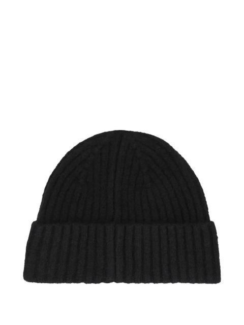 Lauren Ralph Lauren ribbed beanie hat - Black