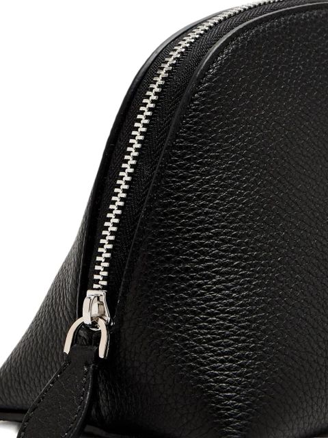 TOTEME leather makeup bag - Black