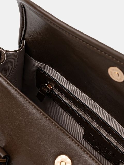 Twinset torebka kolor brązowy 252TD8041 - zdjęcie produktu nr 2