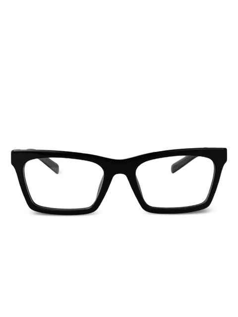 Miu Miu Eyewear rectangle-frame glasses - Black - zdjęcie produktu nr 1