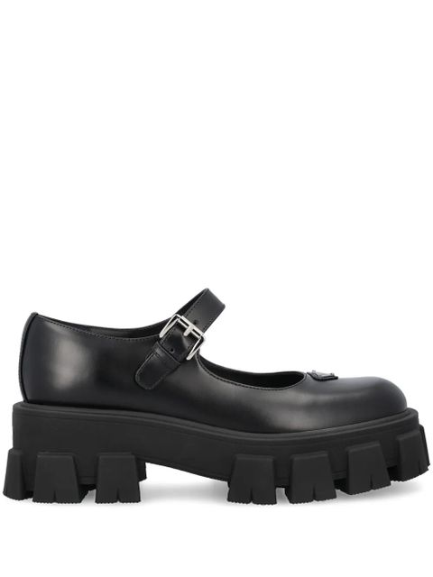 Prada 60mm Monolith buckle-strap platform pumps - Black - zdjęcie produktu nr 1