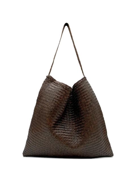 DRAGON DIFFUSION ARS woven tote bag - Brown - zdjęcie produktu nr 1