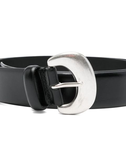 Ba&Sh Centure Brad crescent buckle belt - Black