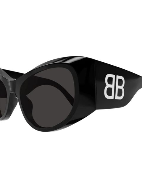 Balenciaga Eyewear oversized-frame sunglasses - Black - zdjęcie produktu nr 2