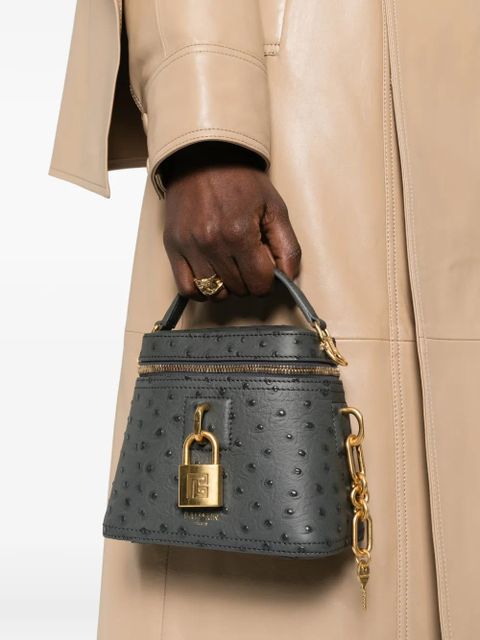 Balmain top-handle cross body bag - Grey - zdjęcie produktu nr 2