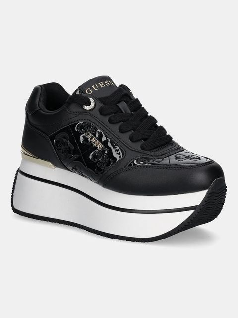 Guess sneakersy CAMRIO9 damskie kolor czarny FLTCM9 FAL12 - zdjęcie produktu nr 1