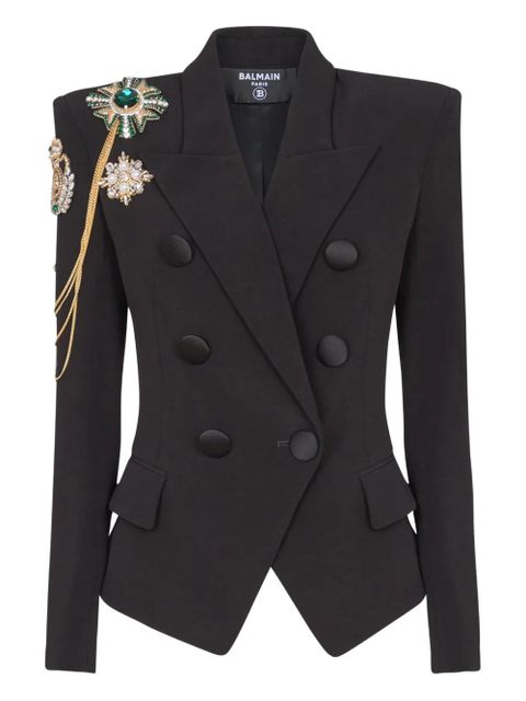 Balmain double-breasted blazer - Black - zdjęcie produktu nr 1