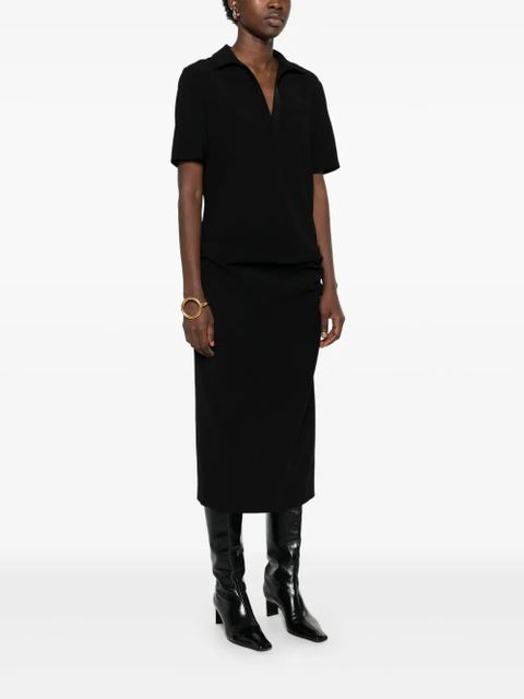 FENDI cady midi dress - Black - zdjęcie produktu nr 2