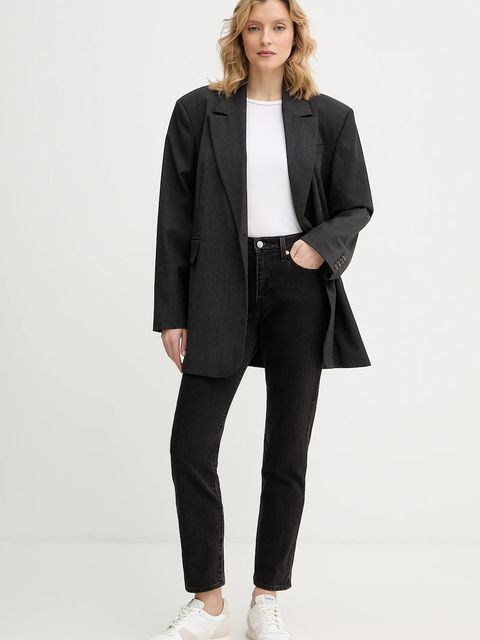 Levi's jeansy WEDGIE damskie kolor czarny 003NE-0000