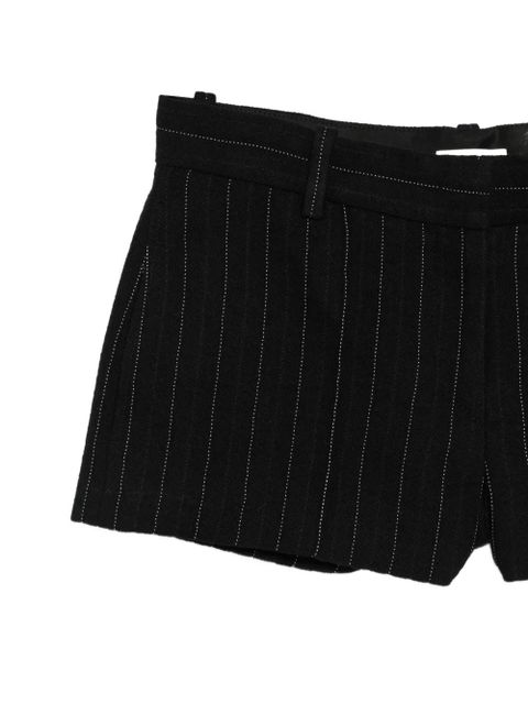 ISABEL MARANT pinstriped shorts - Black