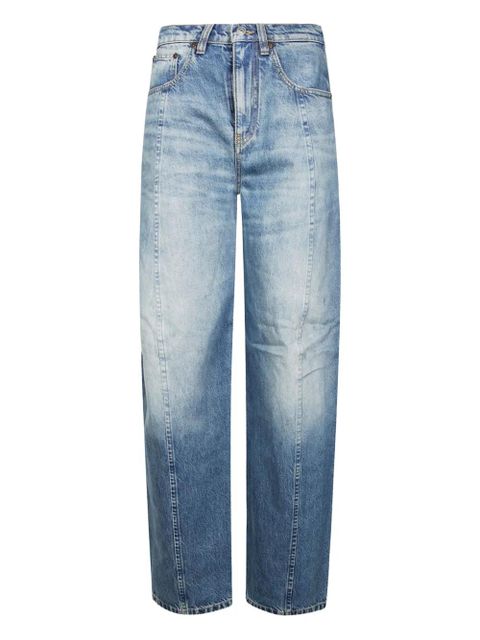 Victoria Beckham panelled jeans - Blue - zdjęcie produktu nr 1