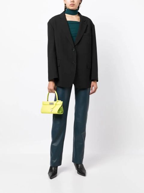 Tory Burch Lee Radziwill cat-eye crossbody bag - Green - zdjęcie produktu nr 2