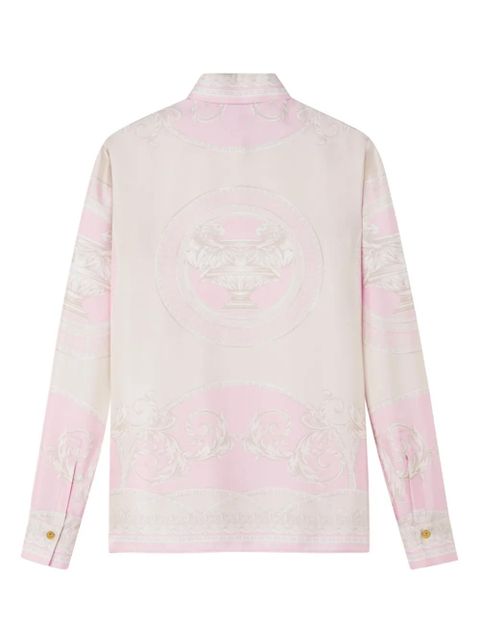 Versace La Coupe des Dieux silk shirt - Pink