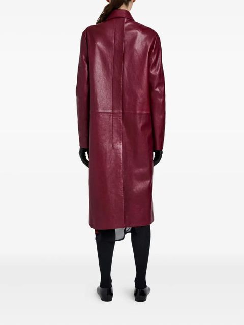 Proenza Schouler leather coat - Red