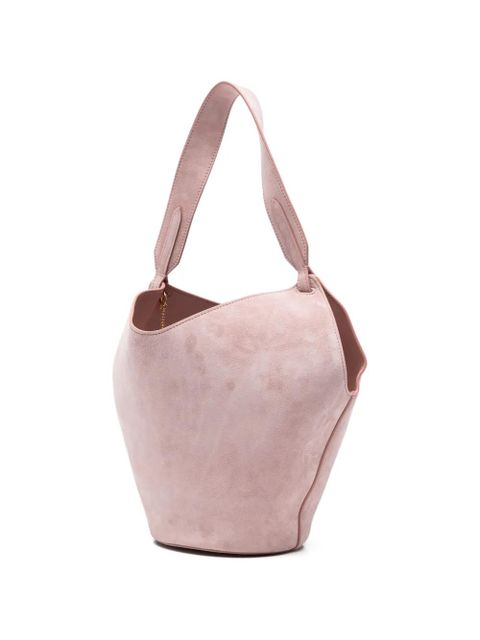 KHAITE Lotus textured tote bag - Pink
