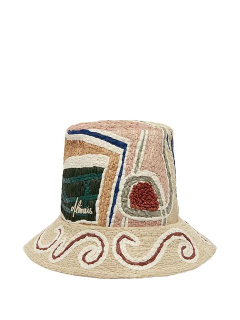 ALEMAIS Velora patterned bucket hat - Neutrals - zdjęcie produktu nr 1
