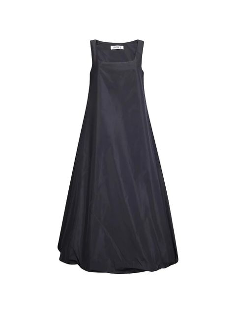 Róhe sleeveless A-line midi dress - Black - zdjęcie produktu nr 1