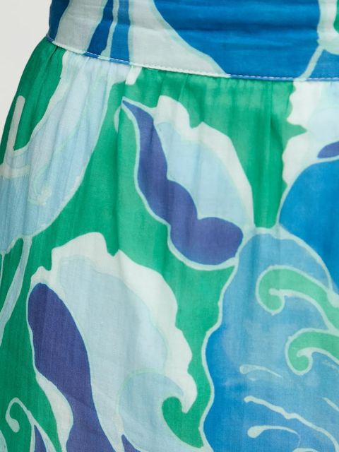 Morgan spódnica kolor zielony maxi rozkloszowana JFLIX.F