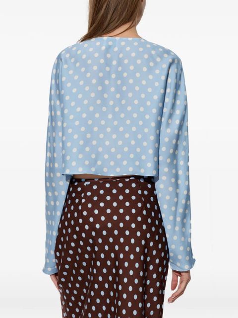 Posse polka-dot blouse - Blue