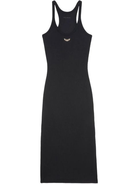 Zadig&Voltaire fine-ribbed midi dress - Black - zdjęcie produktu nr 1