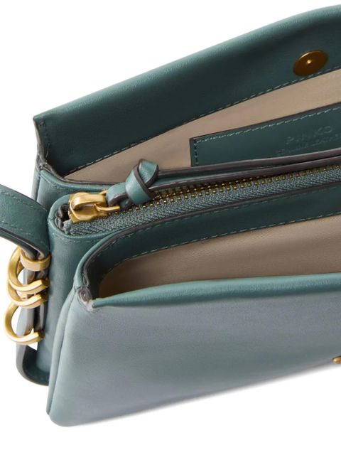 PINKO leather cross body bag - Green - zdjęcie produktu nr 2