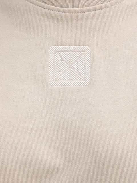 Calvin Klein bluza damska kolor beżowy melanżowa LV044D203G