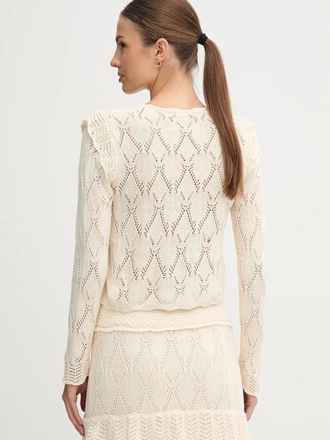 Hoss Intropia sweter damski kolor beżowy lekki 6312162 - zdjęcie produktu nr 2