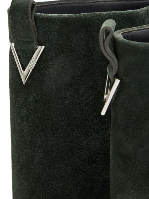 The Attico Robin combat slouch boots - Black - zdjęcie produktu nr 2