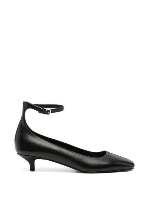 TOTEME square-toe nappa pumps - Black - zdjęcie produktu nr 1