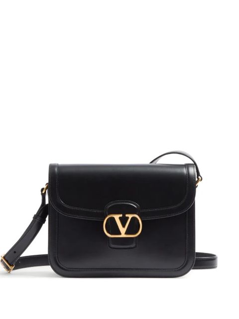 Valentino Garavani 9to5 leather shoulder bag - Black - zdjęcie produktu nr 1