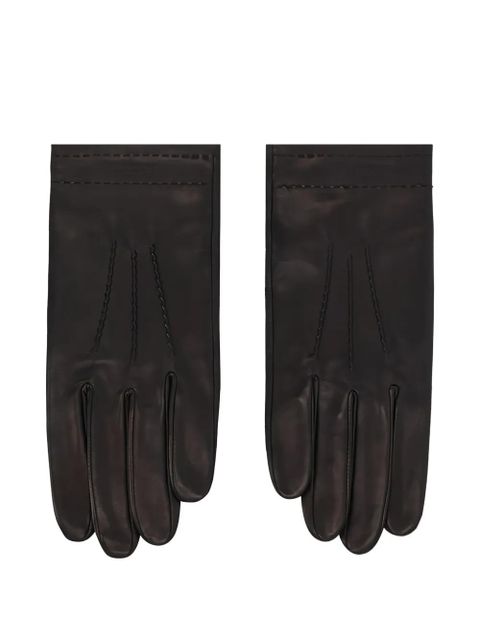 Longchamp stitched gloves - Black - zdjęcie produktu nr 1