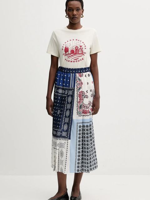 Weekend Max Mara t-shirt bawełniany CLOWN - zdjęcie produktu nr 1