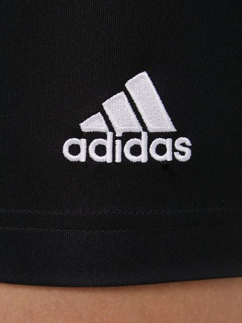 adidas Performance Szorty Entrada 22 damskie kolor czarny gładkie medium waist HH9999