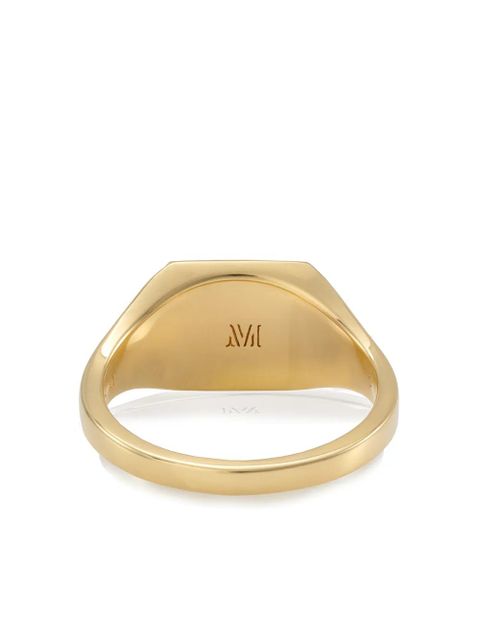 Monica Vinader Signature signet ring - Gold