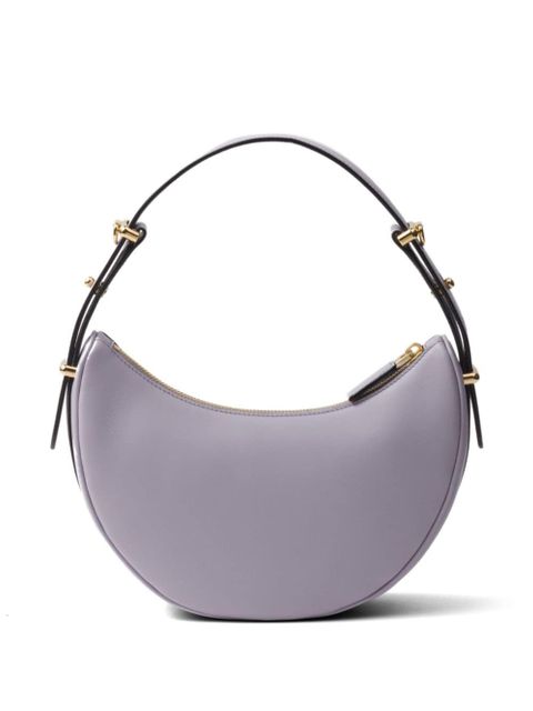 Prada Arqué leather shoulder bag - Purple