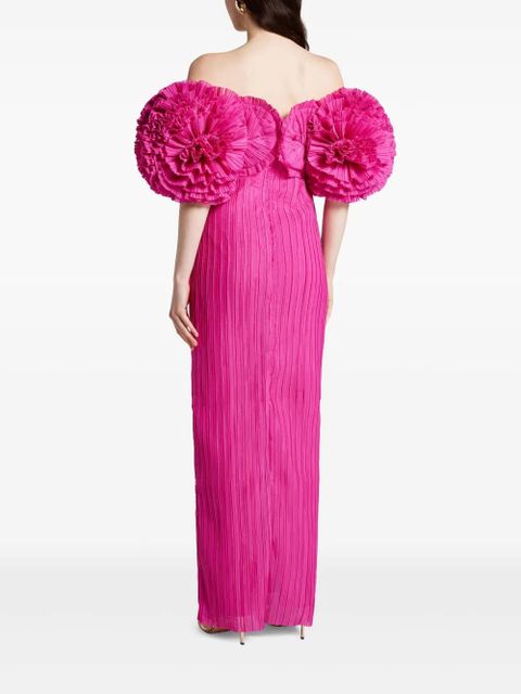 Aje ruffle-detailing dress - Pink