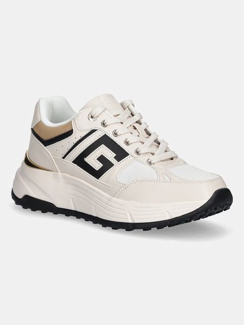 Guess sneakersy FONZI damskie kolor beżowy FLTFON FAB12 - zdjęcie produktu nr 1