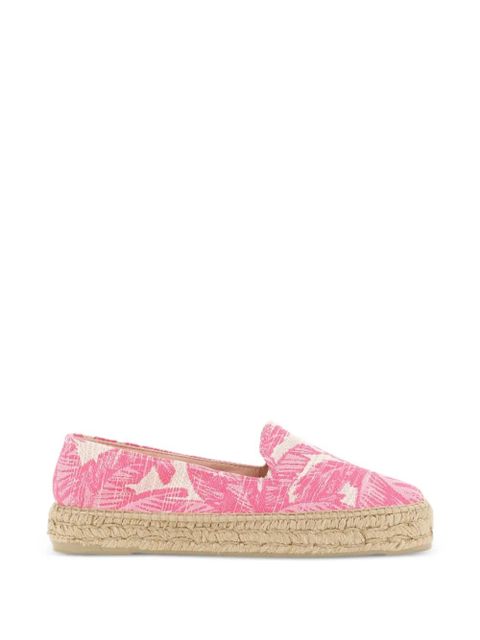 Manebi floral-print espadrille - Pink - zdjęcie produktu nr 1