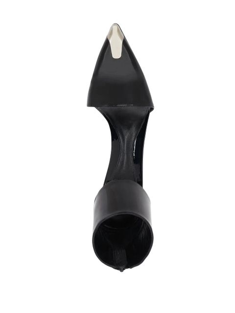 Alexander McQueen Punk 105mm pointed-toe pumps - Black