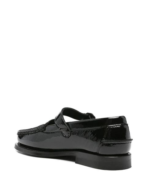 Hereu Blanquer crinkled glossy loafers - Black - zdjęcie produktu nr 2