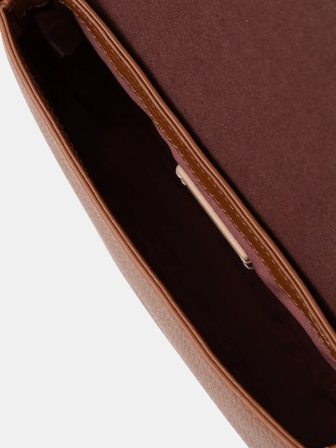 Coccinelle torebka skórzana kolor brązowy E5 QBB 52 01 01