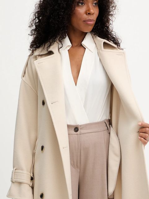 MAX&Co. płaszcz wełniany