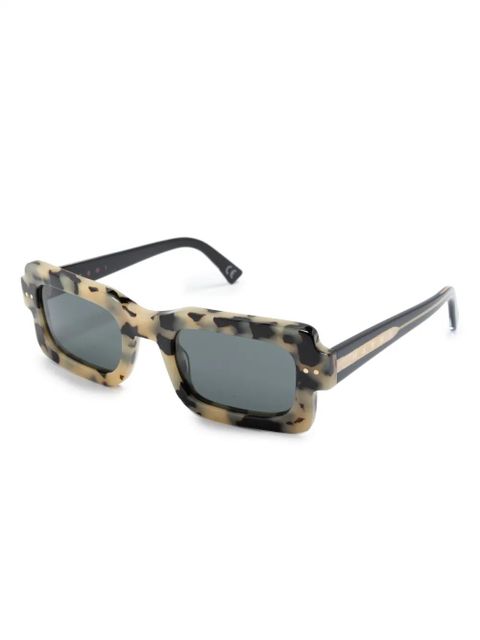 Marni Eyewear Lake Vostok square-frame sunglasses - Black