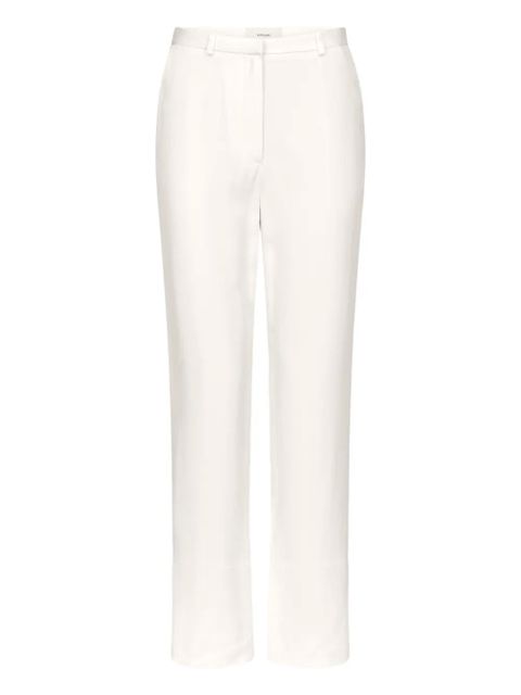 LouLou de Saison hook tapered trousers - White - zdjęcie produktu nr 2