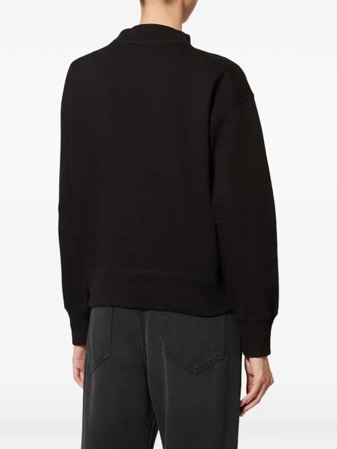 ISABEL MARANT Mylan graphic-print sweatshirt - Black