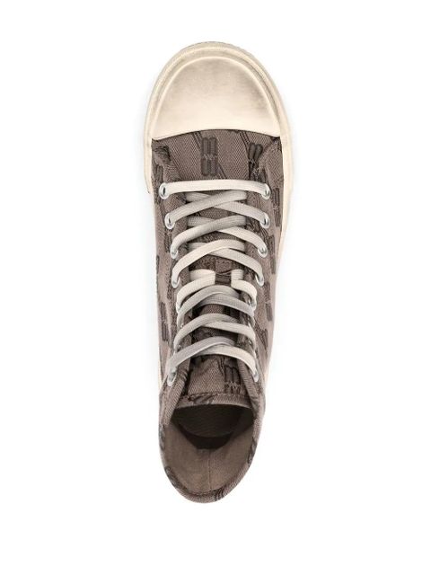 Balenciaga Paris high-top sneakers - Grey