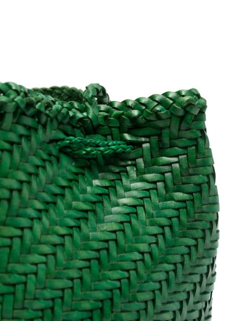 DRAGON DIFFUSION Pompom Double Jump cross body bag - Green