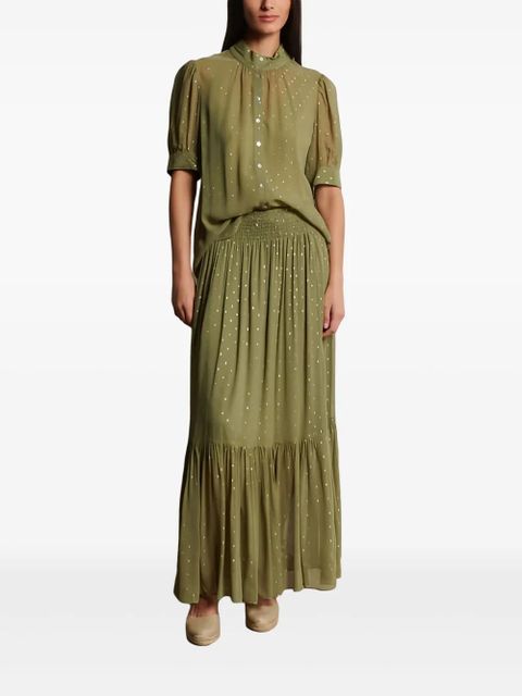 Ba&Sh Mimi buttoned blouse - Green - zdjęcie produktu nr 2