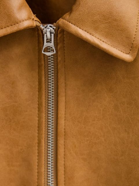 Rag & Bone kurtka kolor brązowy przejściowa WAW25P2001LE01