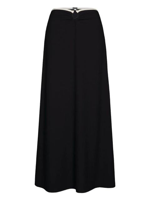 Johanna Ortiz Keel crinkle skirt - Black - zdjęcie produktu nr 1